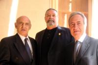 GM Surace and the Grandmaster with Mayor Jean Tiberi