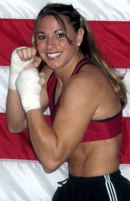 Boxer Angie Woolum