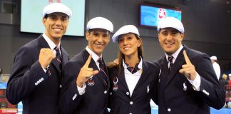 Lopez Family Opening Ceremonies 2008 Olympics Beijing