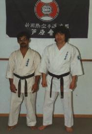 Hoosain Narker With Shihan Joko Ninomiya 1988