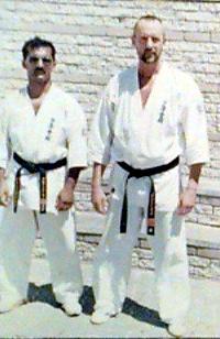 Hoosain Narker with Shihan David Cook 1993 