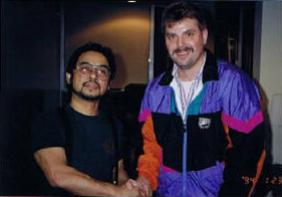 Guro Schwarz with the late Ted LucayLucay