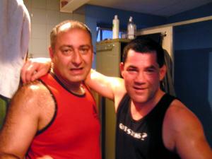 Steve Sarkissian and Vince Palumbo