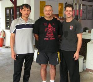 Kru Pedro Villalobos and Master Steve Sarkissian