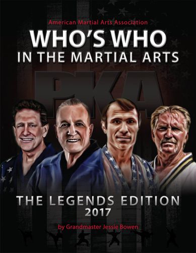 Who's Who in the Martial Arts Cover The Legend's Edition 2017