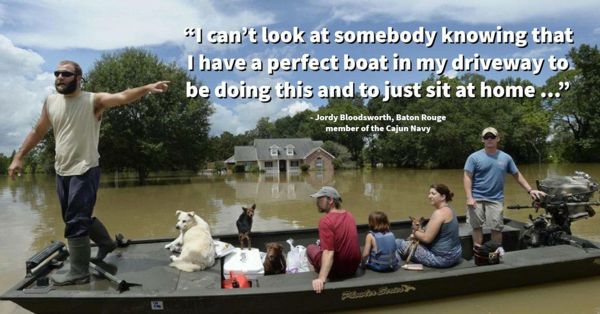 The Cajun Navy Saves Lives