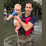 Jamie Cashion Rescues baby after Hurricane Harvey