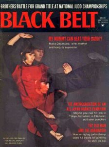 Malia Bernal Black Belt Magazine Cover