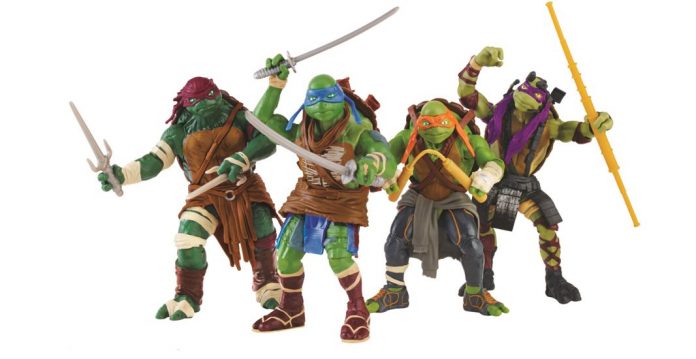 Playmates Toys Ninja Turtles from the Big Screen