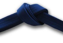 Blue Belt in Martial Arts