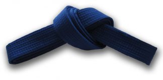 Blue Belt in Martial Arts