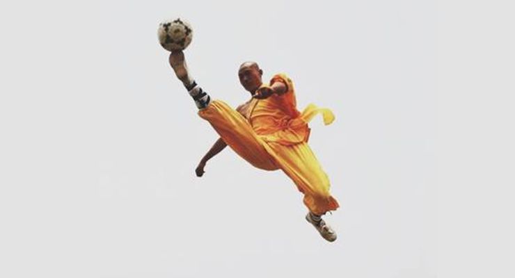 Shaolin Soccer Flying Kick