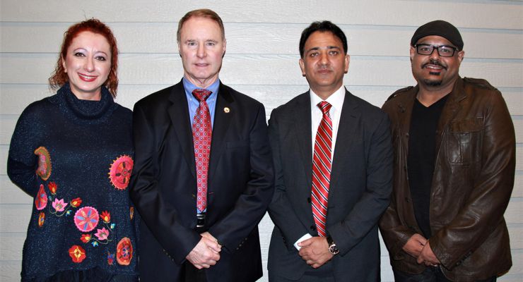 Lourdes Bethers, Bruce R. Bethers, Shammi Rana and Harpreet Arora.