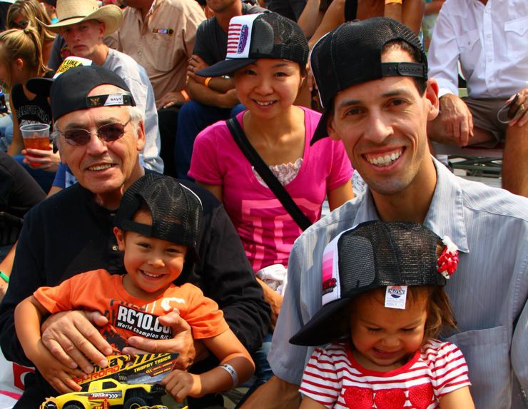 Larry Cary and His son Ryan and family.