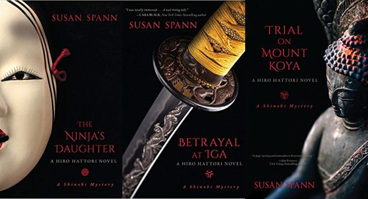 Hiro Hattori Novels Book Covers