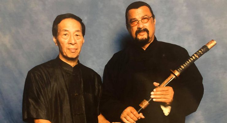 Samuel Kwok and Steven Seagal