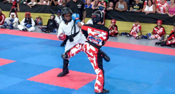 Kumite at the 2018 ISKA Amateur World Championship Jamaica