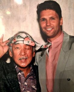 Brian Adams and Mr. Miyagi