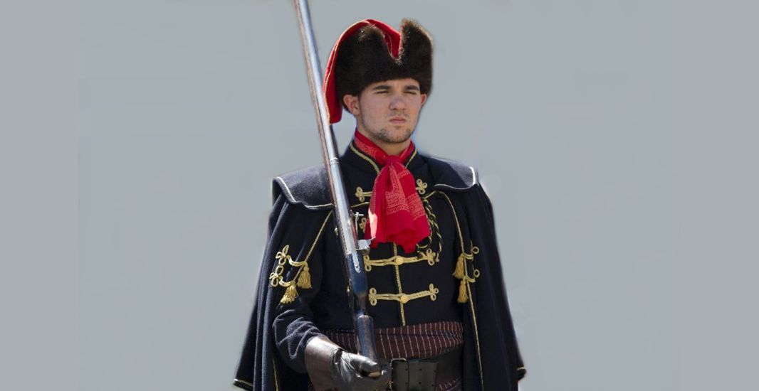 Croatian Soldier with Cravat