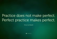 Perfect Practice Makes Perfect