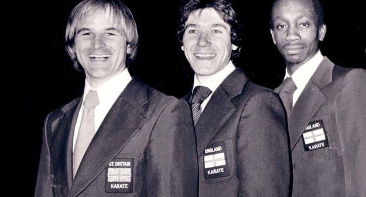 Karateka Ticky Donovan OBE, Peter Dennis, Tyrone Whyte