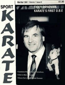 Ticky Donovan, Karate's First O.B.E.