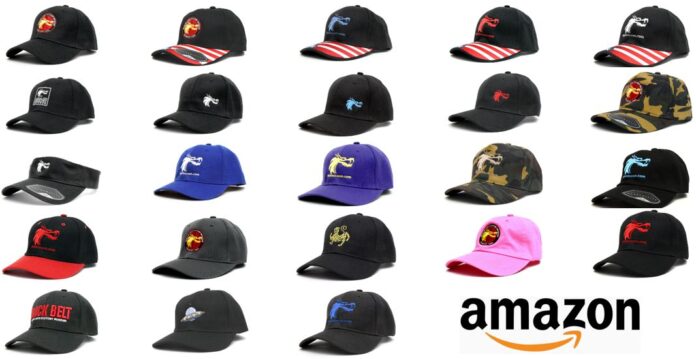 Martial Arts History Museum Caps on Amazon